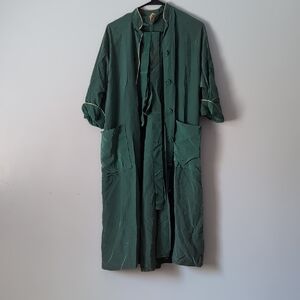 Vintage Park Lane Women's Deep Green Robe